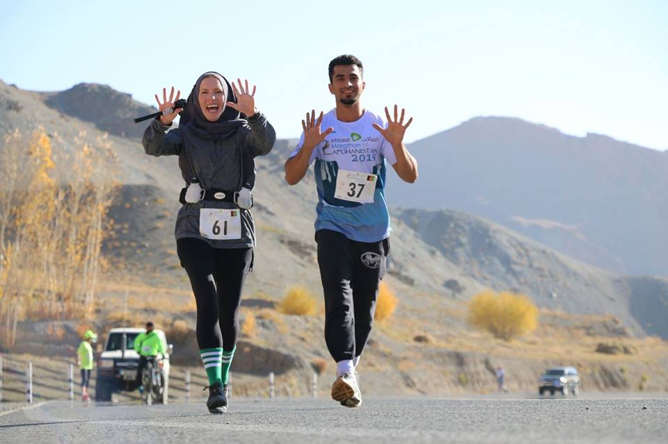 Ryerson Master of Digital Media student Kate McKenzie runs marathon in Afghanistan