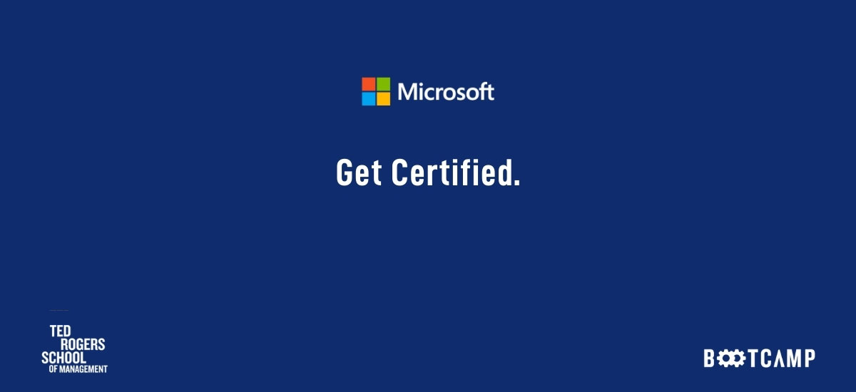 Miccrosoft. Get Certified.
