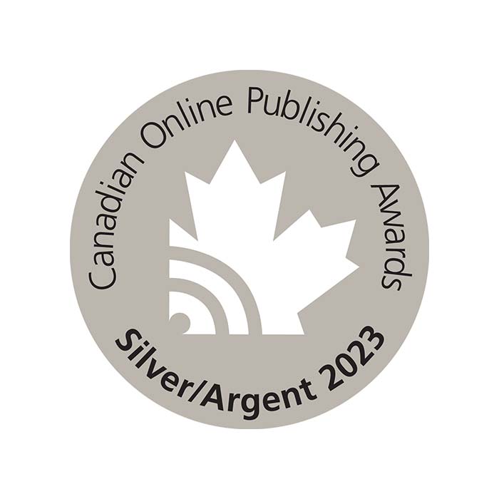 Canadian Online Publishing Awards — Silver 2023