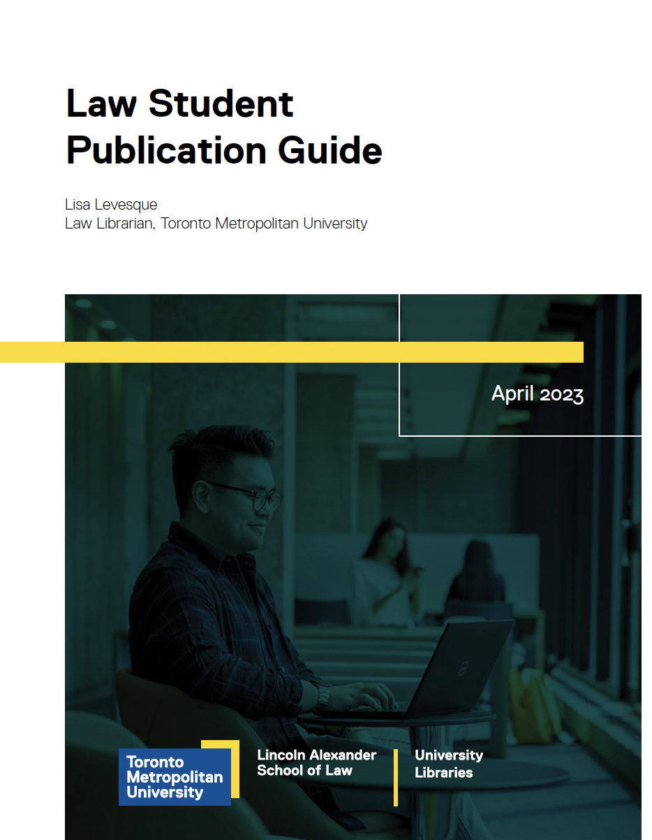 Law Student Publication Guide